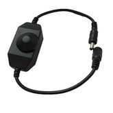 LED Dimmer Switch Brightness Adjust Controller for 3528 5050 5730 5630 Single Color Strip Light DC 12V 24V Black/White